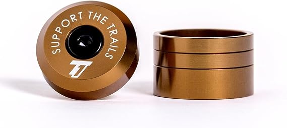 Trail One Components Top Cap & Spacer Kit - Bronze