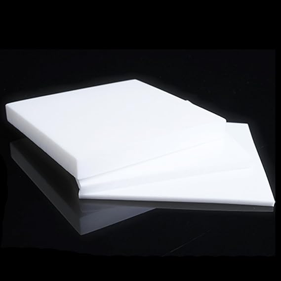 PTFE Lining Sheets, Teflon Sheets, Polytetrafluoroethylene Sheets, Plastic Sheets, PTFE Sheets, 200×200 Mm, Thickness 0.5-30 Mm,20mm 1Pc