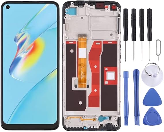 Daguys LCD Screen and Digitizer Full Assembly with Frame for Oppo A54 4G/A55 4G CPH2325 CPH2239