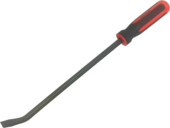 Sluice Fox Prospecting Tool Crevice Scraper Digging pry bar for Gold panning kit; Four-Sided Steel Gold Mining Tool with Flat Scraper tip