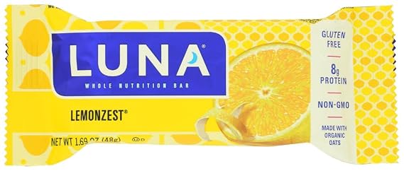 Clif Lemon Zest Luna Bar ( 15x1.69 OZ)