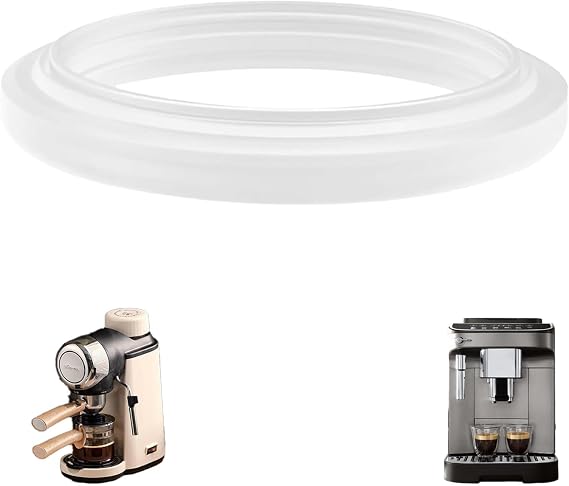 Coffee Machine Sealing Ring,Espresso Machine O-Ring Sealing Ring Silicone Ring Accessories Universal Silicone Gasket Sealing Ring Compatible with Delonghi Dedica EC680 EC685 EC820 EC850 EC860 EC933