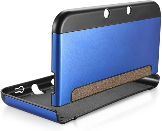 Protective Case Cover with Hard Shell Skin Compatible for New Nintendo 3DS XL LL, Dustproof and Shockproof - Blue