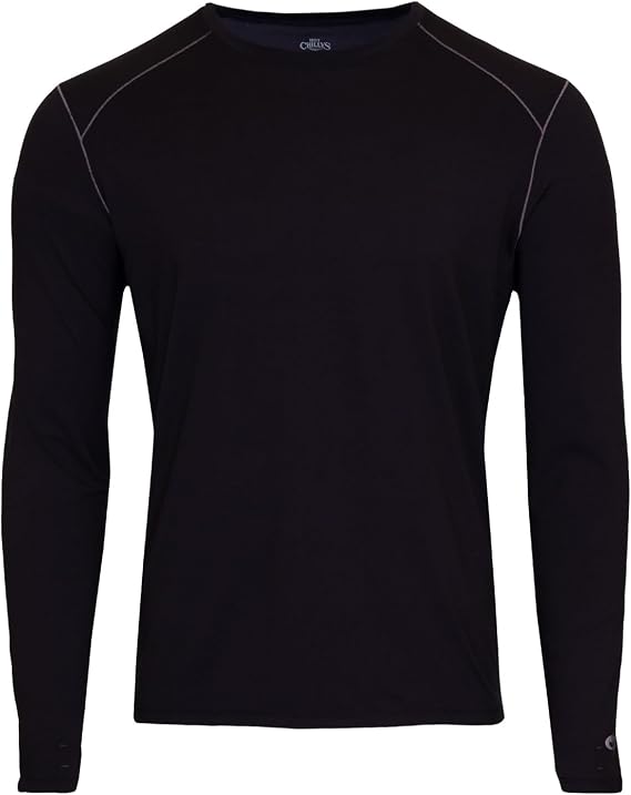 Hot Chillys Men's Clima-Tek Crewneck Base Layer Top