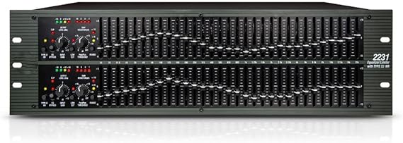 DLOETT Double Period Of Equalizer/double 31 Professional Equalizer/conference / 231 Stage DBX Equalizer