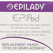 Epilady Callus Remover Replacement Heads, Transparent
