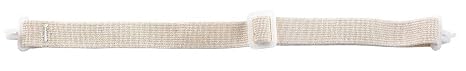 Bullard ES42 Elastic chin strap for helmets, White, One