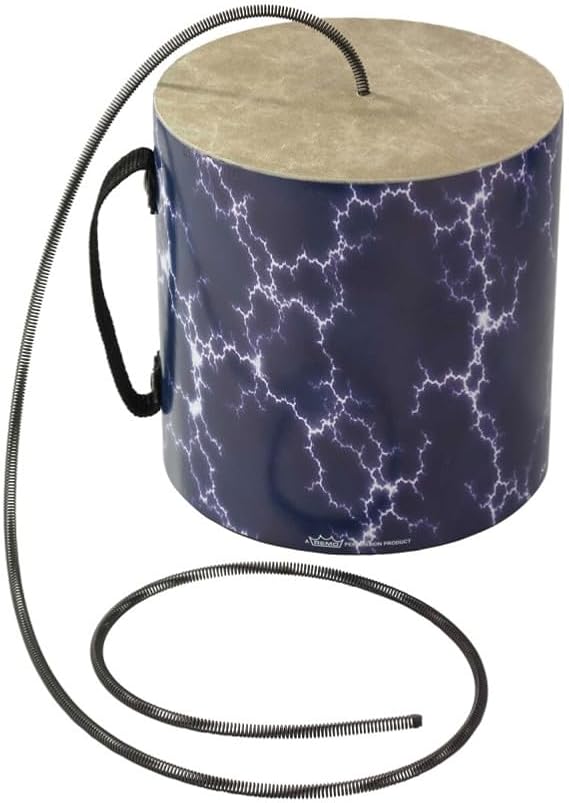 REMO Thunder Tube, 6" Diameter, 6" Length,#39;Stormy' Graphics
