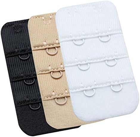 Wingslove Womens Bra Extender Bra Band Breathing room 3pcs-Pack Multi-size
