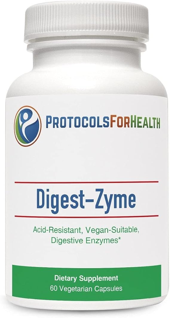 Digest-Zyme Dietary Supplement - Supports Healthy Digestion, 60 Vegetarian Capsules
