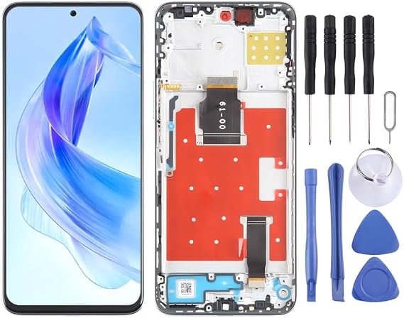 Mobile Screen Replacement Honor 90 Lite Original LCD Screen Digitizer Full Assembly with Frame LCD Screen