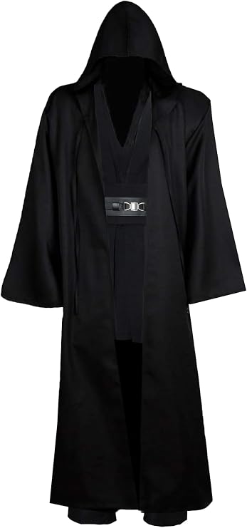 GOLDSTITCH Tunic Costume Mens Tunic Hooded Robe Full Set For Halloween Cosplay Costume