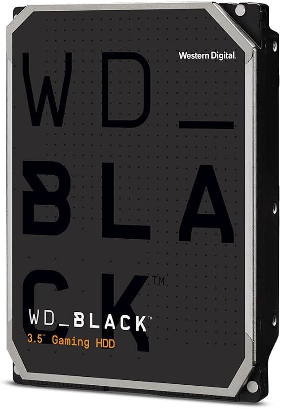 WD Black 6TB Performance Desktop Hard Disk Drive - 7200 RPM SATA 6 Gb/s 128MB Cache 3.5 Inch - WD6002FZWX