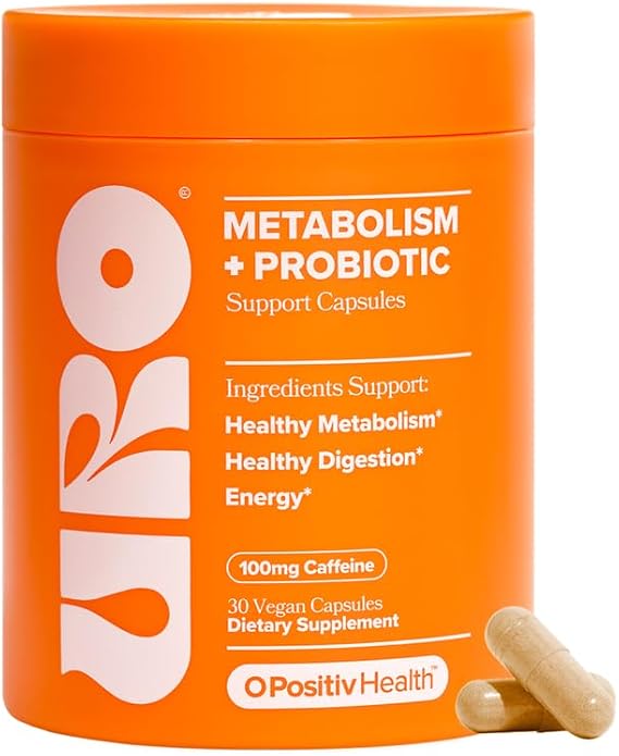 URO Metabolism + Probiotic for Energy & Gut with Chromium 30-Day Supply