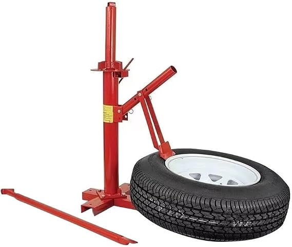 Portable Manual Car Motorcycle Tire Repair Machine, Auto Hand Tire Changer Breaker Tool, 500mm Tyre Changer Wheel Mount Breaker Tyre Changer, for Bike Motorbike Go Kart
