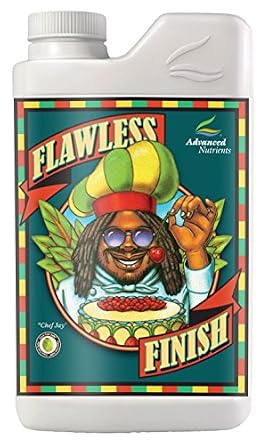 Advanced Nutrients Flawless Finish - Flushing Agent for Crops - Use at End of Bloom Cycle - 4 L