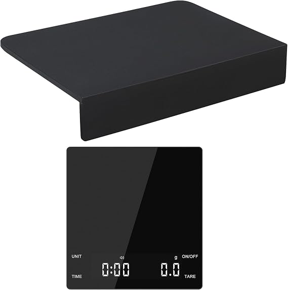 Espresso Tamper Mat and Coffee Scale