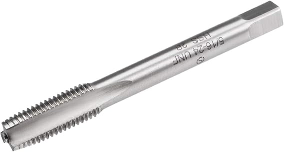 sourcing map Machine Tap, 5/16-24 UNF 2B Class High Speed Steel Screw Thread Threading Milling Taps Tapping Tool