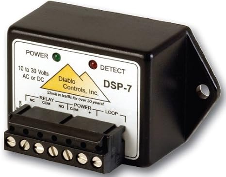 Diablo Controls DSP-7LP Microdetector Plug and Play Vehicle Detector with Low Power and Fail-Safe