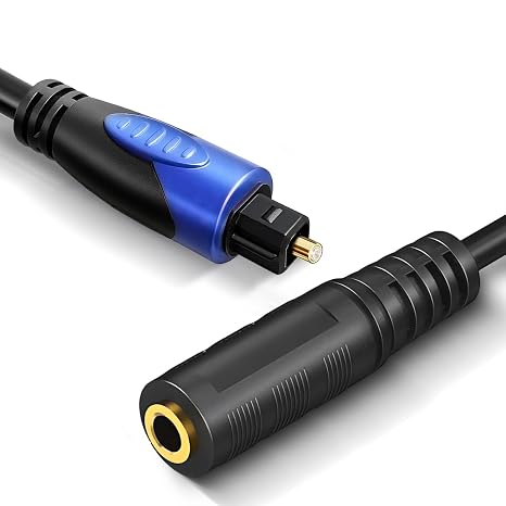 192KHz DAC SPDIF Optical to 3.5mm AUX Speaker Audio Converter