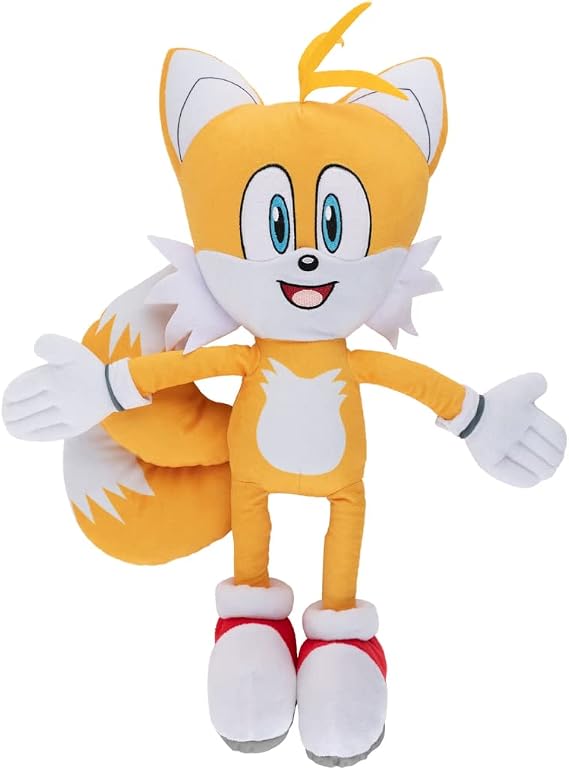 Sonic The Hedgehog Tails, Anime, Bedding Super Soft Plush Cuddle Pillow Buddy, (Official Sega Product) By Franco