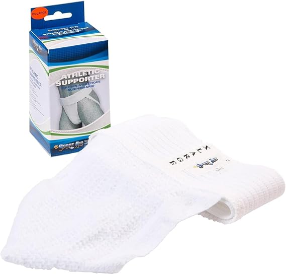 Athletic SUPPORTR WHT SPORTAID Size: XLGE