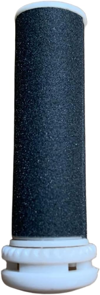 FACAIIO for Emjoi for Mini Pedi for Replacement Rollers - Coarse & Fine Foot Exfoliation Refills, ABS Material, Black, 5.1 x 1.7 x 1.7 cm