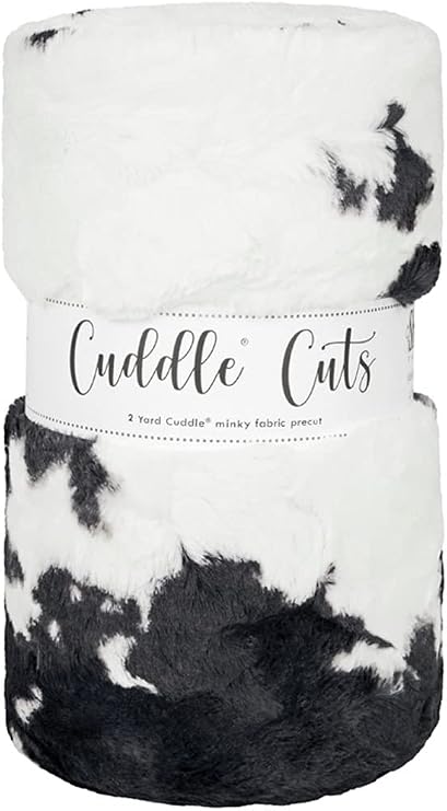 Shannon Fabrics Luxe Cuddle Cut 2Yd-Calf Bessie Fabric, Assorted, 60 Inches