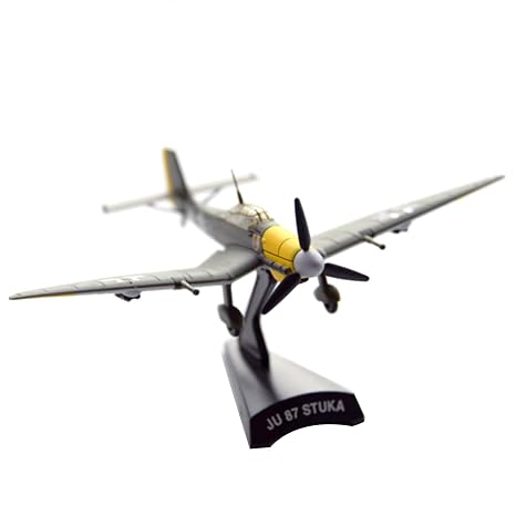 1/110 Scale WWII Germany Junkers JU-87 Stuka Bomber Model Alloy Model Diecast Plane Model for Collection