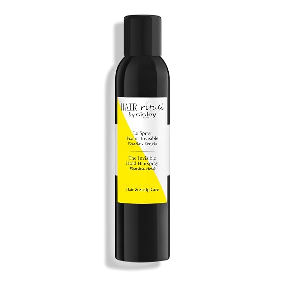 Sisley Paris The Invisible Hold Hair Spray - 250 mL - Provides Instant Shine, Volume & Anti-Frizz Benefits - Natural, Flexible Hold