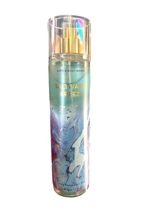 Bath & Body Works Bath and Body Works Fine Fragrance Mist (Saltwater Breeze, 8 Oz Full Size)