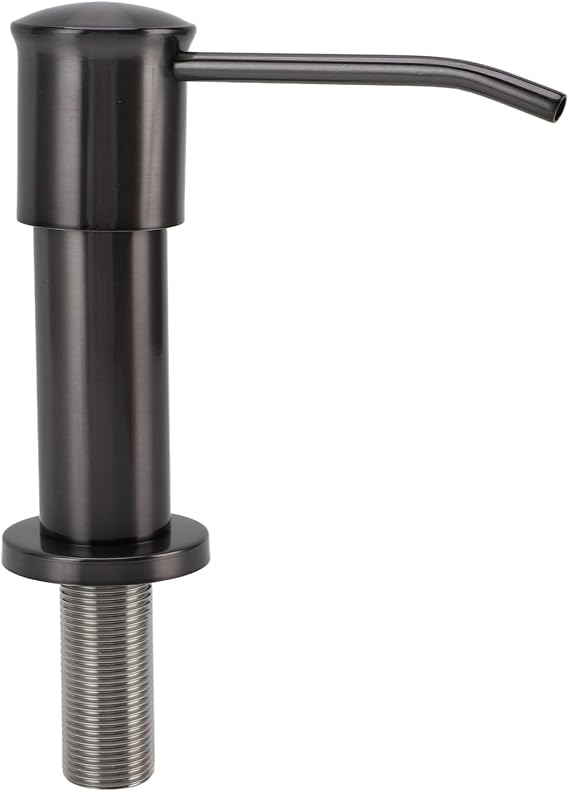 304 Stainless Steel Countertop Sink with Extension Tube for Kitchen Grey