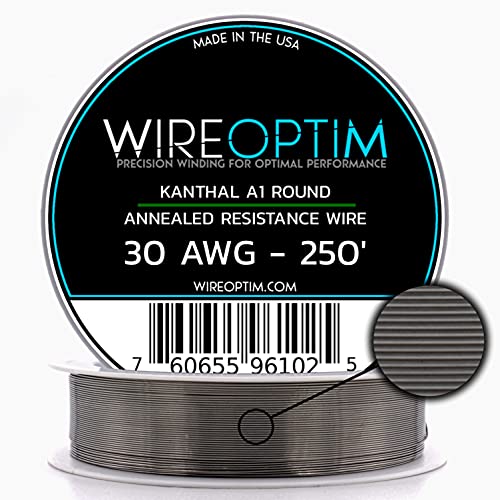 Kanthal A1 Resistance Wire 30 AWG - 250 Feet