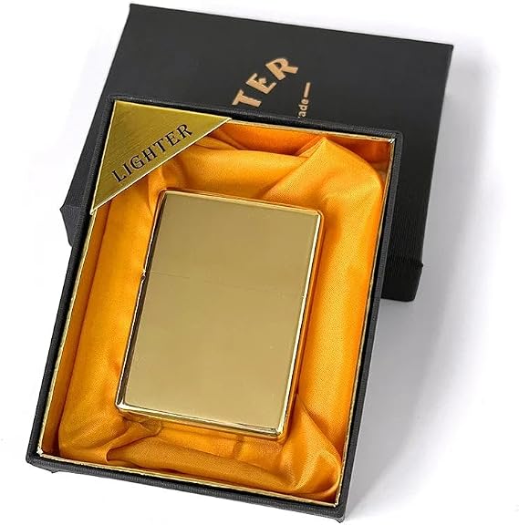 New ZORRO 912S Retro Heavy Armor Brass Kerosene Lighter, High-End Titanium Windproof Design with 3/5 Hinge, Luxury Metal Gift for Men with Box 912 Brass