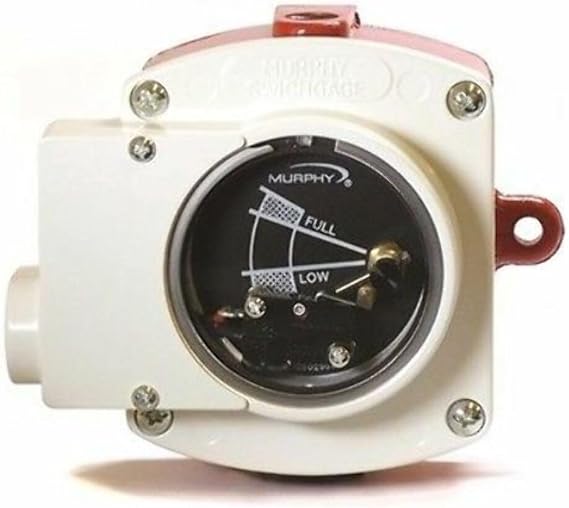Frank W. Murphy EL150K1 Liquid Level Gauge Swichgage-Float 15700116 Alumi Coated