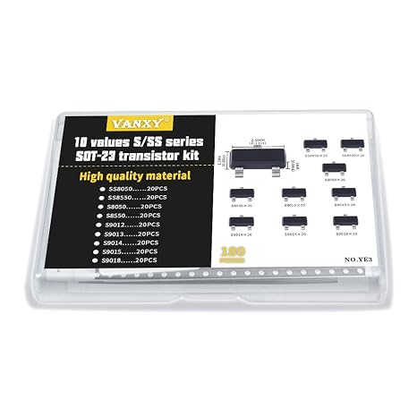 SMD Transistor SS8050 SS8550 S8050 S8550 SOT-23 Kit 9Values