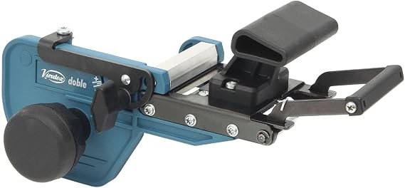 Virutex RC321S Edge Banding Trimmer Tool, Hand End Trimmer for PVC ABS Melamine, Adjustable Guide, Up to 3 mm Thickness, Professional Woodworking Tool