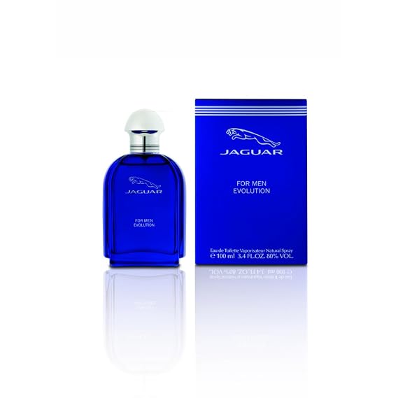 Jaguar Evolution Eau de Toilette Spray for Men, 3.4 Ounce