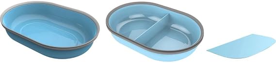 Sure Petcare Mat & Bowl Set (Blue)