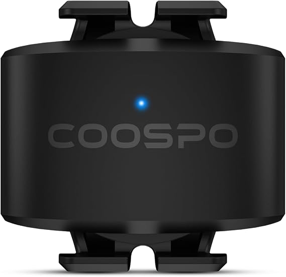 COOSPO Speed/Cadence Sensor BK9 for Indoor/Outdoor Cycling, Bluetooth 5.0 ANT+ Wireless Cycling RPM Cadence Speed Sensor