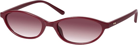 mosanana Small Oval Sunglasses for Women 90s Vintage MS52587
