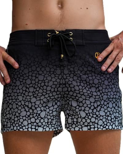Tucann Mens Trunks Compression Liner Quick Dry Zipper Pocket Chlorine Resistan 4 Way Stretch Swim Shorts for Men