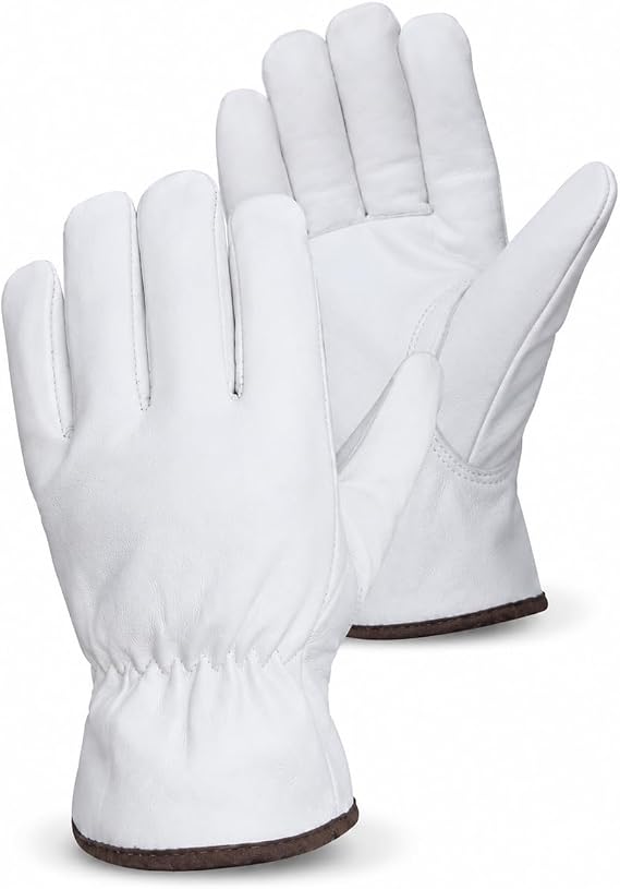 Toledano Industries Work Safe Premium Leather Work Gloves