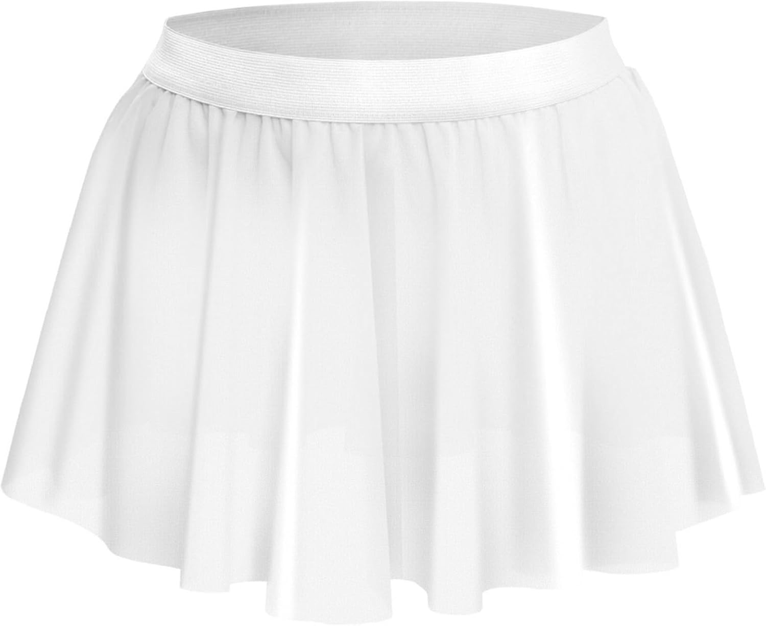 Sissy Skirts for Men Ruffled Mini Skirt Lingerie Sheer Elastic Waistband Skirt Sissy Clothes