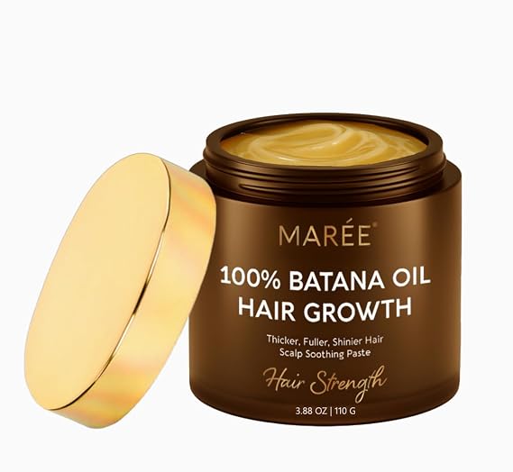 MAREE Hair Growth Paste Batana Oil Deep Conditioning Hair Paste for Growth & Repair - 3.88 Ounce