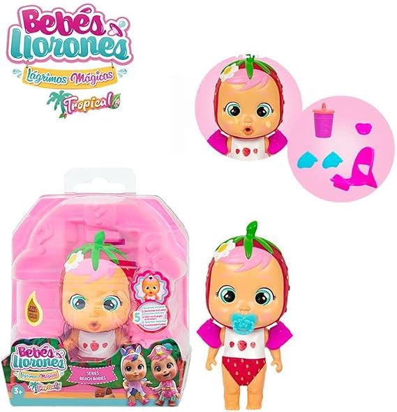 IMC Toys Cry Babies Magic Tears Beach Babies