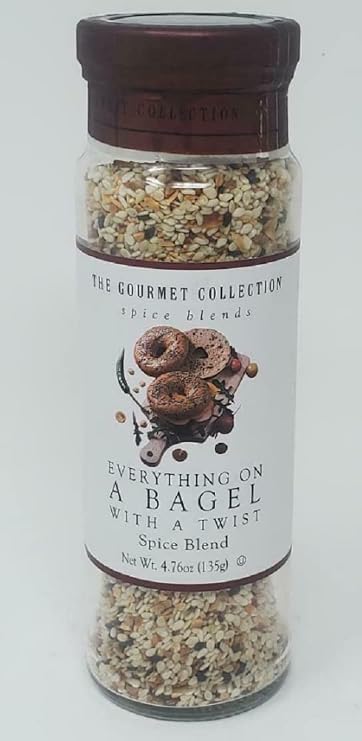 The Gourmet Collection Everything On A Bagel With A Twist Spice Blend 4.76oz