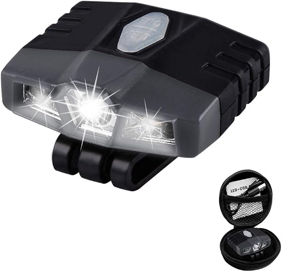 LHOTSE Rechargeable LED Hat Clip Light