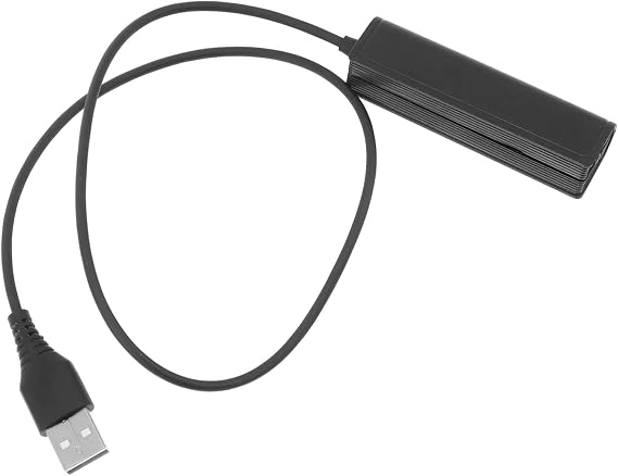 Plastic Rj9 to USB Adapter for Headset Audio Devices