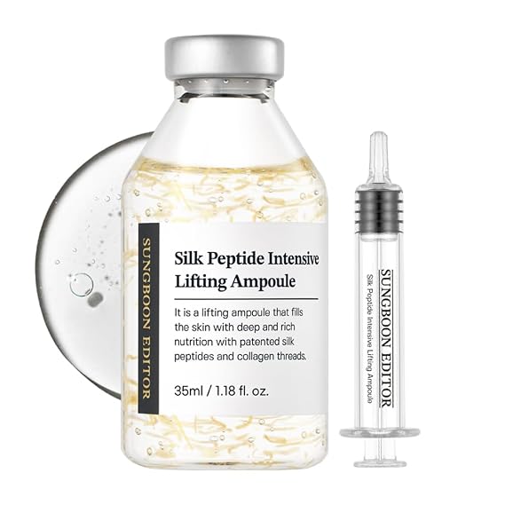 SUNGBOON EDITOR Sungboon Editor Silk Peptide Intensive Lifting Ampoule 35ml, 1.18 Ounce (Pack of 1)